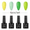 Kits Nail Art Kits SENALAY UV Gel Polish Set Kit Semi Permanent Soak Off Base Top Coat Hybrid Varnishes For Manicure