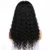 Głęboka część 150 Kręcona ludzka peruka włosów 136 Koronkowe przednie ludzkie włosy peruki wcześniej wytrzyjone mokre i faliste bob peruga peruwiańska włosy 2939818