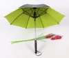 Creative 4 Colors Sunny and Rainy Umbrella with Fan and Spray LongHandle Summer Cooling Down Umbrella UV Sunscreen Umbrella156V8678395