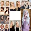 Clip-in Extensions van echt haar Clip-ins Steil haar Volledig hoofd 8pc Blond Hoogtepunt 14 18 22 inch Machine gemaakt Remy8666376