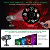 Double Head Projector Lamp RGBW Kerstverlichting Outdoor LED Laser Projector Stage Licht Waterdicht 10 Watergasten 14 Patronen Geen dia's