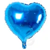 Ballongmarknad 18 tum hjärtform Ballong 50 stycken/Lot Aluminiumfolie Dekorativa ballonger Bröllop Födelsedagsfest Dekorationer Alla hjärtans dag leveranser