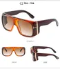 Sunglasses 2021 Oversized Men Designer GINO Vintage Male Gradient Lens T Punk Big Frame 9520815639364