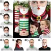 Face Shield Chirstmas Magic Headscarf Outdoor Sports Pannband Spaycher Dustloof Cycing Headwrap Visor Neck Gaiter Christmas Decora Alsk667