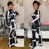 Casual 2 Piece Set Women Tracksuit Sexy Two Piece Set Top and Pants Women Festival Clothing Party Club Outfits Matching Sets