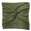 24 couleurs multifonctionnel Satin soie grand 90x90 cm carré uni nautique tête cou écharpe Wrap cou mouchoir bandeau 8646131