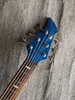 Custom Made 6 Dize Tek Parça Vücut Bas, Gülağacı Klavye 24 Fret, Krom Donanım Çin Elektro Gitar Bas