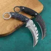 Kirin Tactical Karam Scorpion Nóż Jungle Survival Walka Stały Nóż Outdoor Camping Wielofunkcyjny narzędzie EDC