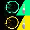 Illuminazione al neon Tappo valvola ruota per pneumatici Luce per auto Bici Bicicletta Moto Lampada a LED Luci flash di buona qualità