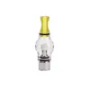 M6 Glass pipe Atomizer Pyrex Glass Globe tank Vaporizer Coil Replacement 510 Thread Wax fit ego evod twist vision battery