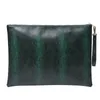 New-Customized Folders File Laptop Embrossed Python Leather Pouch Bag For Macbook Air Pro 13 inch 2020 Trendy Bag220D