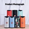 Bluetooth Speaker Portable Outdoor Loudspeaker Wireless Mini Column 3D 10W Stereo Music Surround Support FM TFCard Bass Box5489315