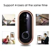 Smart WiFi Doorbell Ring PIR Motion Detection Wireless Door Bell Camera för lägenheter Besökar Larm Waterproof Security Camera15245495