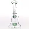 Hookahs Water Pipes With Bowl Tire Perclator Yellow Green Orange Red Oil Rigs Glass Bong In Stock