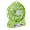 Nieuwe Mini Draagbare Desktop Fans Mini USB Ventilator Lithium Ion Fan Oplaadbare Batterij Multi-Purpose Fan 3 Gears voor thuiskantoor