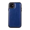 For Iphone 11Pro Max XS XR X 8 7 6Plus 5 SE Double Buckle Magnetic Clasp Durable Leather Kickstand Card Slots Case