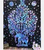 150*130cm Tapestry Wall Hanging Indian Mandala Bohemian Tapestry Hippie Tapestry polyester Wall Decor Dorm Decor KKA4499