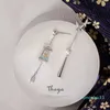 Thaya Genuino 925 Sterling Silver Nappe Orecchini Lanterna Verde Eardrop Orecchini Squisiti Ciondola Per Le Donne Gioielleria Raffinata di Lusso224288831