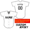 Maillot de baseball personnalisé professionnel, logo brodé, numéro et nom personnalisés toutes les couleurs, maillot de baseball pour femmes jeunes