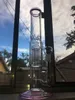 Daisy Bong Downstem Perc Shishs Triple Comb Perc Glass Dab Rigs Zielligen Rig -Perkolator Wasser Bongs Rauchpfeife Tupfen