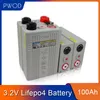 PWOD 4PCS 3.2V Lithium 100Ah CA100 A Grade Brand New 2020 Ultra Long Cycle Life CALB prismatic LiFePO4 12V Battery Cell For RV