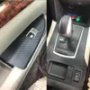 För Subaru Legacy Outback 20102014 Interiörens centrala kontrollpaneldörrhandtag Kolfiberklistermärken Dekaler Bilstyling Accessorie9262386