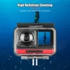 Waterproof Camera Housing Case 40m Housings POGRAPHY Accessory Compatible With Insta360 One R 360 Edition Action Camera5324336