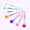 Groothandel Diamond Nail Brush Verwijder stofpoeder Nail Art Cepillo De Unas Dust Cleaner Manicure Reinigingsborstel Nails Art Tools Nails Brush