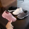 New Baby Sneakers 2020 Fashion Children Flat Shoes Infant Kids Baby Girls Boys Solid Stretch Mesh Sport Run Sneakers Shoes