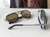 Старинные ретро популярные моды дизайн солнцезащитные очки 0947 квадратная тарелка рама высочайшего качества анти-UV400 линза на открытом воздухе очки