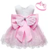 Winter Baby Girls Dress Nyfödda spetsprinsessklänningar för baby 1: a år födelsedagsklänning halloween kostym spädbarn klänning5342620
