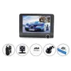 Gravador de carro DVR HD 1080P 3 lentes 170 graus de visão traseira Câmera de vigilância de estacionamento Detecção automática de movimento por vídeo