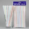 100 stks/zak Wegwerp Plastic Rietjes 20.8*0.5 cm Multicolor Bendy Rietje Voor Party Bar Pub Club Restaurant