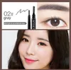 Eye Brow Tint Cosmetics Natural Long Lasting Paint Tattoo Eyebrow Waterproof Black Brown Eyebrow Pencil Makeup Set