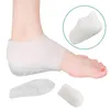 Original 1Pair Invisible Height Increase sock gel Insole 25 To 35CM Heels Gel Socks Plantar Fasciitis Brace Relieves Foot Pain4600491