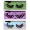 Hot 15 Stijlen Natuurlijke Valse Wimpers Zachte Dikke Natuurlijke 3D Mink Wimper Glitter Extension Mink Wimpers Met Wimper Borstel Oog make-up Wimpers