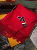 2020 Fashion Winter embroidery Scarf Luxury Women and Men Two Side Black Red Cashmere Scarfs Designer Scarves and Shawls gift5921245