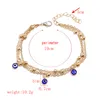 Blue Evil Eyes Beads Anklets For Women 2020 Sandals Pulseras Tobilleras Mujer Pendant Anklet Bracelet Foot Fashion Jewelry Girls Gift