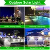 LED Solar Light PIR Motion Sensor Outdoor Waterproof Garden Lamps With Three Modes exterior Wall lights Super Brigh