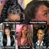 Loose Wave Wig 360 Lace Frontal Wig Brazilian 250 Density 13x6 Lace Front Human Hair Wigs 30 Inch Fake Scalp You May Full Hair