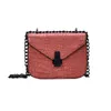 Designer- kvinnliga kedja crossbody väskor för kvinnor läder handväska sling damer hand axel messenger väska