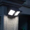 360Led Solar Portable Lampa Ścienna Ogród Czujnik ruchu Lekki Wodoodporna Outdoor 3 Kolor Oświetleniowy Regulowany