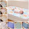Baby Changing Mat Cartoon Cotton Sheet Waterproof Baby Changing Pad Nappy Urine Pads Table Diapers Game Play Cover Infant Mattress