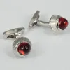 Hele Crystal Cufflinks luxe manchetlinks voor bruiloft cadeailles knoppen luxe manchetknopen voor MEN9389882