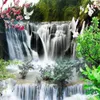 3d malowidła tapety do salonu Piękny i świeży krajobraz Waterfall Wallpapers TV Tło ściana