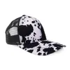 Slang honkbal hoed koe print luipaard caps serape mesh cap mode gestreepte cactus hoeden outdoor sunhat dwf14834666882