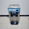 Desktop ice cream machine Three flavors soft ice cream machine Stainless steel soft ice cream making machine for sell