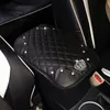 Crown Crystal Plush Car Armstes Cover Pad Universal Center Console Auto Arm Rest Seat Box CUSHION COVERS STRECTOR Black2025599