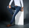 Męskie dżinsy 2021 Cholil Men Midweigth Elast Elastex Spandex Denim Slim Fit Pants For Busines