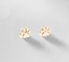 Nieuw Pet Cat Dog Lover Paw Print Oorbellen Puppy Memorial Minimalistische Oorbel Leuke Diervoetafdruk Goud Verzilverd Oorbellen